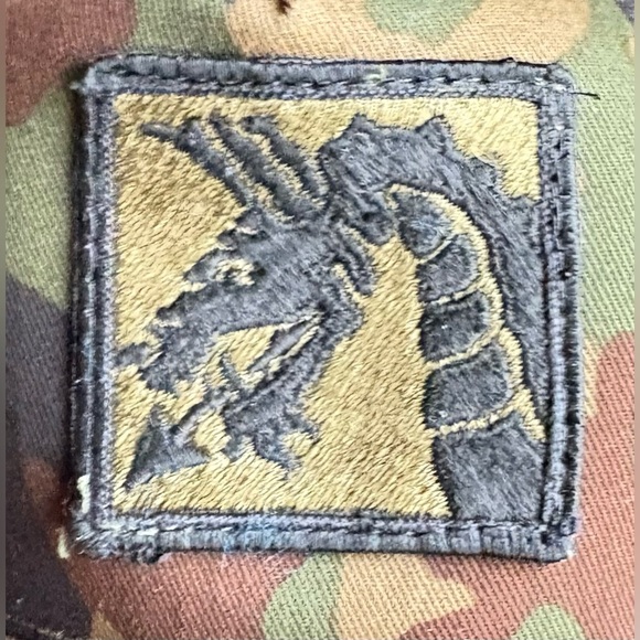 U.S. Army 18th Airborne Corps “Sky Dragons” Dad Hat (NEW) Camo Mesh StrapBack - Picture 3 of 6